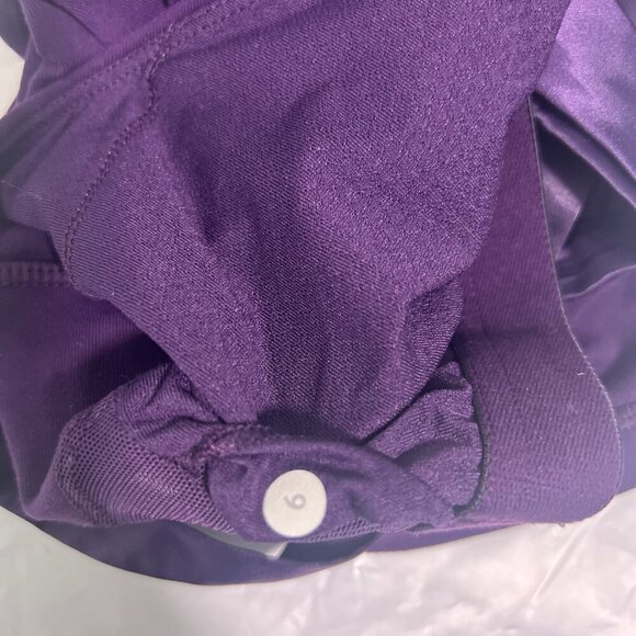 RARE Lululemon Satin Straps Open Back Lightweight Purple Yoga Tank 6 NWOT - Picture 12 of 12